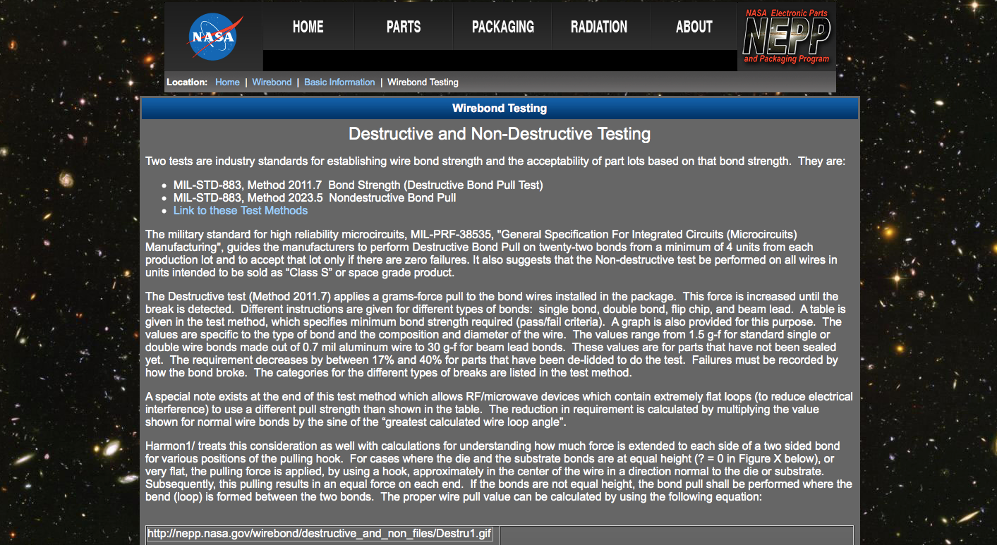 Website NASA