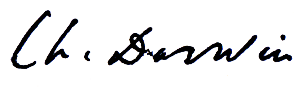 handtekening darwin #103